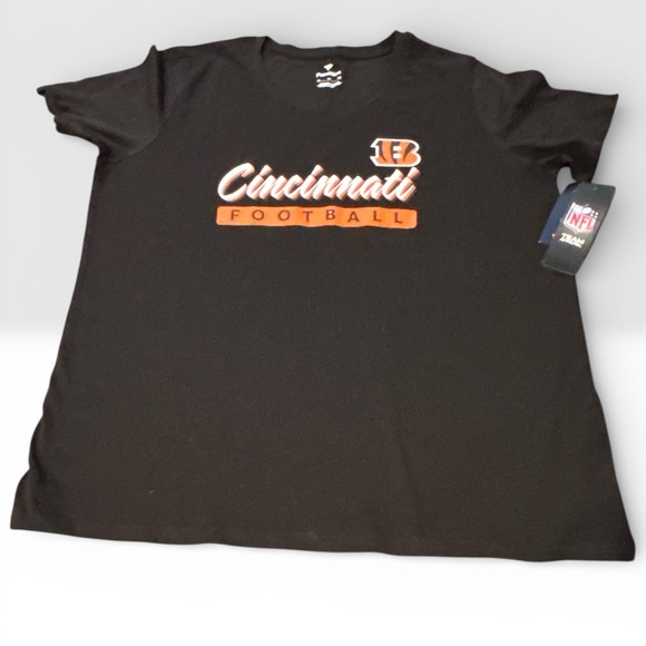 Fanatics Tops - NWT Fanatics Cincinnati Bengals Women's XL T-Shirt - Black Football Tee